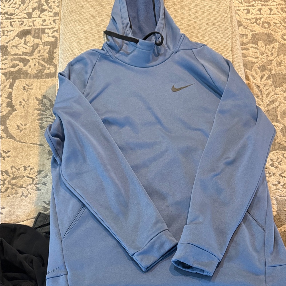 Nike Light Blue Pullover Hoodie